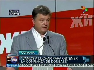 Ningún país civilizado negocia con terroristas, afirmó Poroshenko