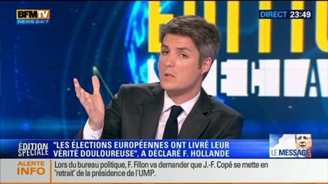 Le Soir BFM: Allocution de François Hollande: le président devrait-il revoir sa communication ? - 26/05