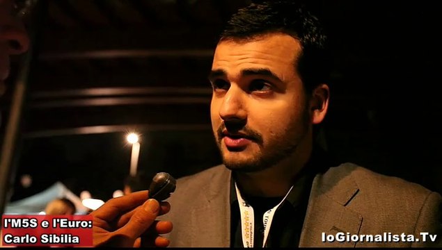 M5S: Carlo Sibilia e l’Euro (Video)