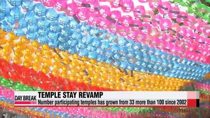 Temple stay programs in Korea adapt to changes in society