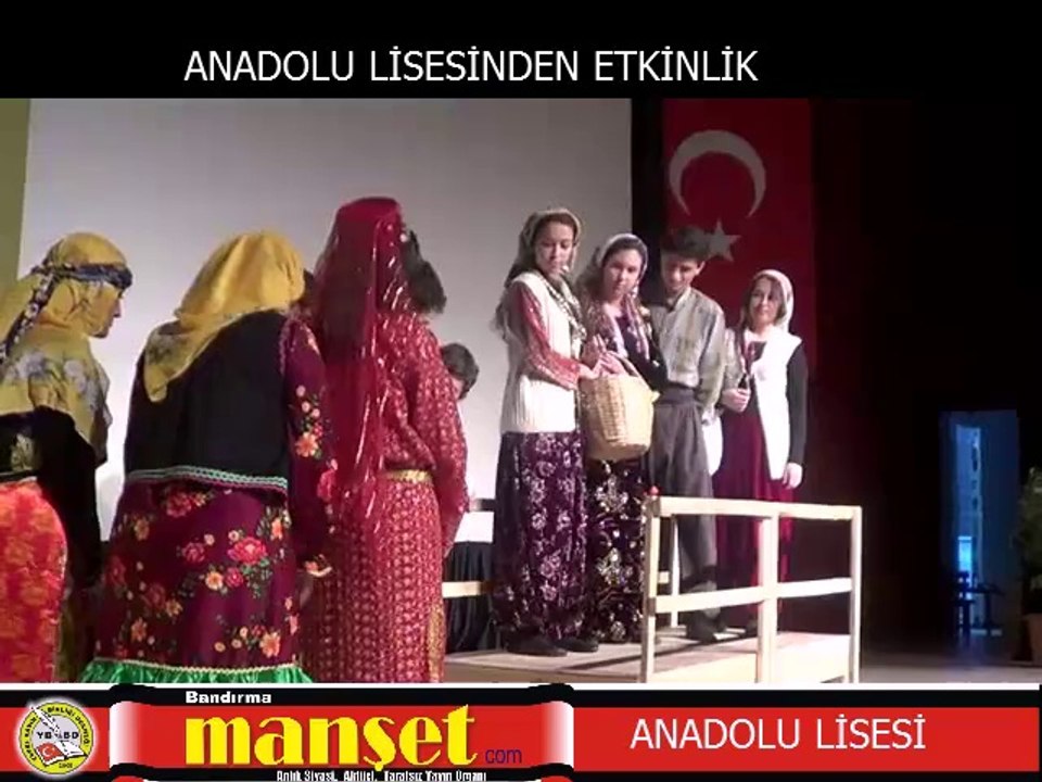 ANADOLU LİSESİNDEN ETKİNLİK