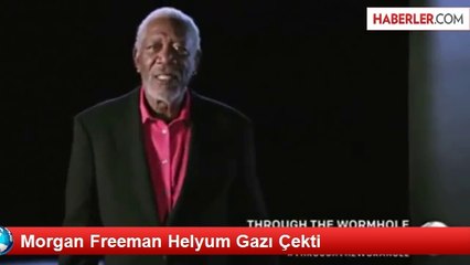 Morgan Freeman Helyum Gazı Çekti