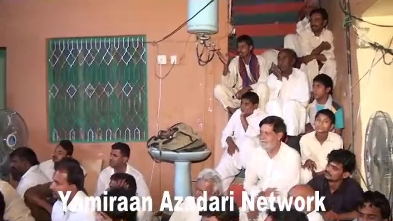 Zakir Zawar Qamar - 25 Rajab 1435 - Mohallah Azad Shah Dina