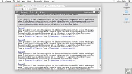 Formatting The Slideshow