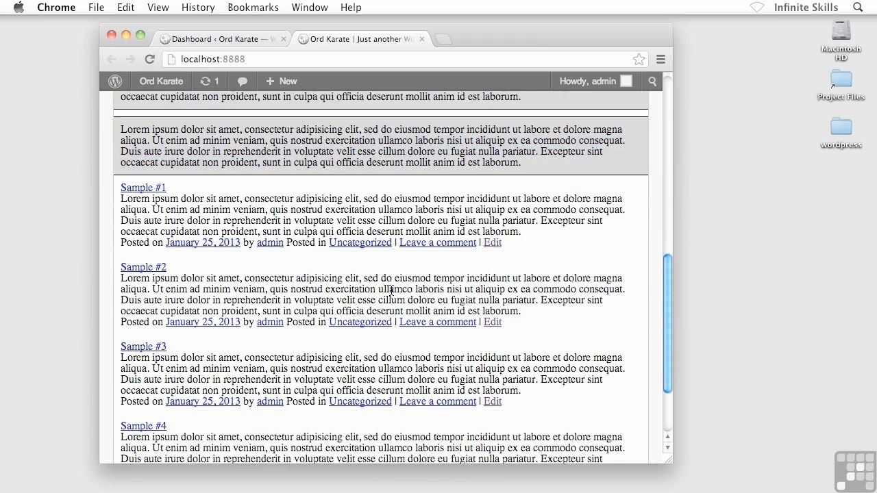 Formatting The Slideshow