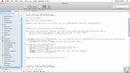 Formatting The Loop Area