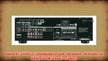 Onkyo HT-S3505 5.1 Heimkinosystem (HD-Audio 3D Ready 4x HDMI 100 W/Kanal) schwarz