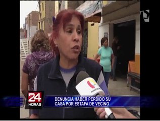 Vía Parque Rímac: mujer denunció haber perdido su vivienda por estafa