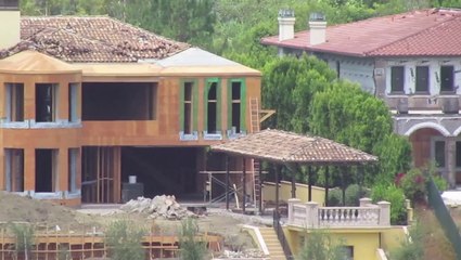 Kim Kardashian Kanye West House Still Under Construction