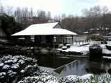 Jardin Japonais sous la neige