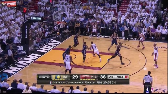 Dwyane Wade RIDICULOUS Euro Step vs Pacers - Game 4