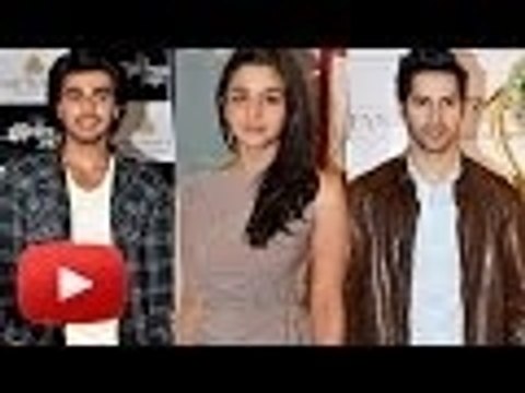 Alia Bhatt DOUBLE DATING Arjun Kapoor and Varun Dhawan ?