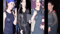 Kareena , Katrina, Parineeti Caught In See Through Outfits – Celebs OOPS Moment SNAPPED !