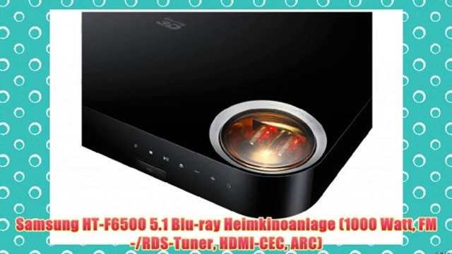 Samsung HT-F6500 5.1 Blu-ray Heimkinoanlage (1000 Watt FM-/RDS-Tuner HDMI-CEC ARC)