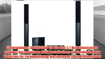 LG BH6430P 3D Blu-Ray 5.1 Heimkinosystem (HDMI) schwarz
