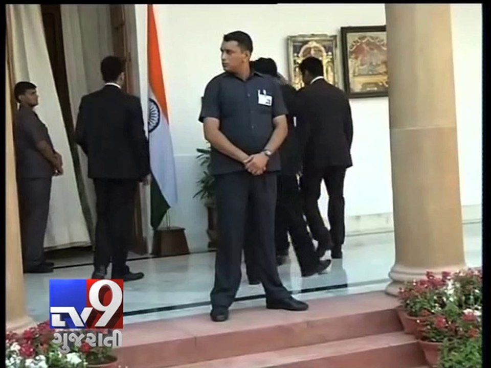 PM Narendra Modi meets Afghanistan President Ha...