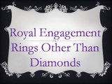 Royal Engagement Rings Other Than Diamonds