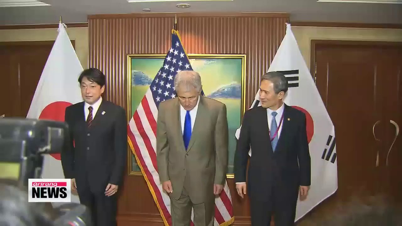 U.S. seeks cooperation among S. Korea, U.S. and Japan on missile defense