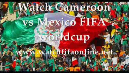 FIFA WC Mexico vs Cameroon 13 June 2014 Live