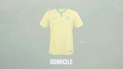 Les maillots de la Coupe du monde 2014