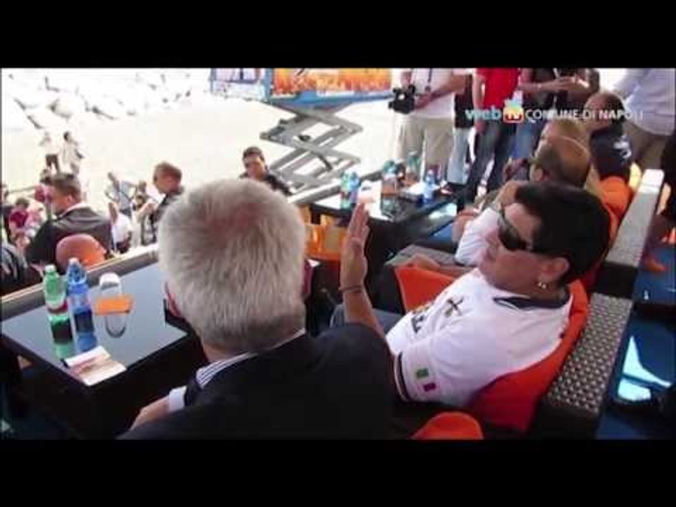 Napoli - Maradona sul Lungomare per il campionato offshore -3- (26.05.14)