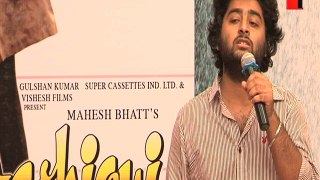Arijit Singh performs on 'Tum Hi Ho' at the music launch of Aashiqui 2
