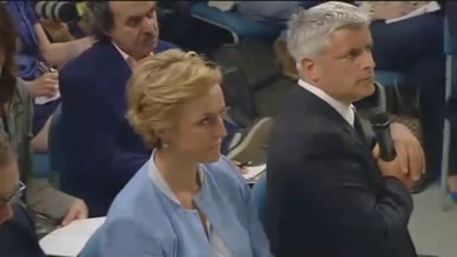 Roma - Elezioni europee, conferenza stampa di Renzi (26.05.314)