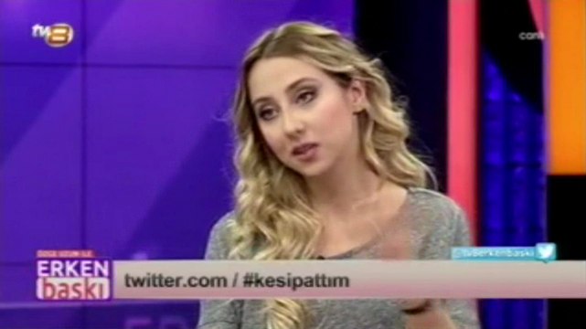 Burcu Burkut Erenkul - TV8 - Erken Baskı - Canlı Yayın - 2013