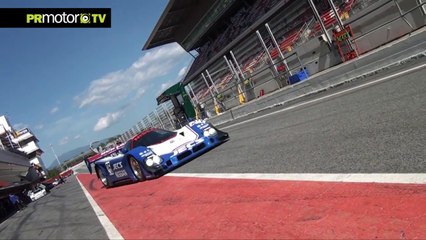 Enrevista a Phil Stott - responsable del Nissan R90CK grupo C en Espiritu del Montjuic 2014 (HD)