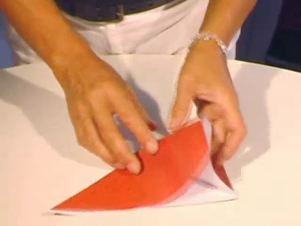 Origami base fleur de lys