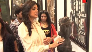 Sushmita Sen Inaugurates an Art Exhibition!