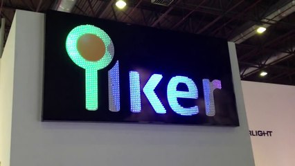 İlker Elektronik LED, LIGHTTECH 2012 fuarında, Dizgi LED_(720p)