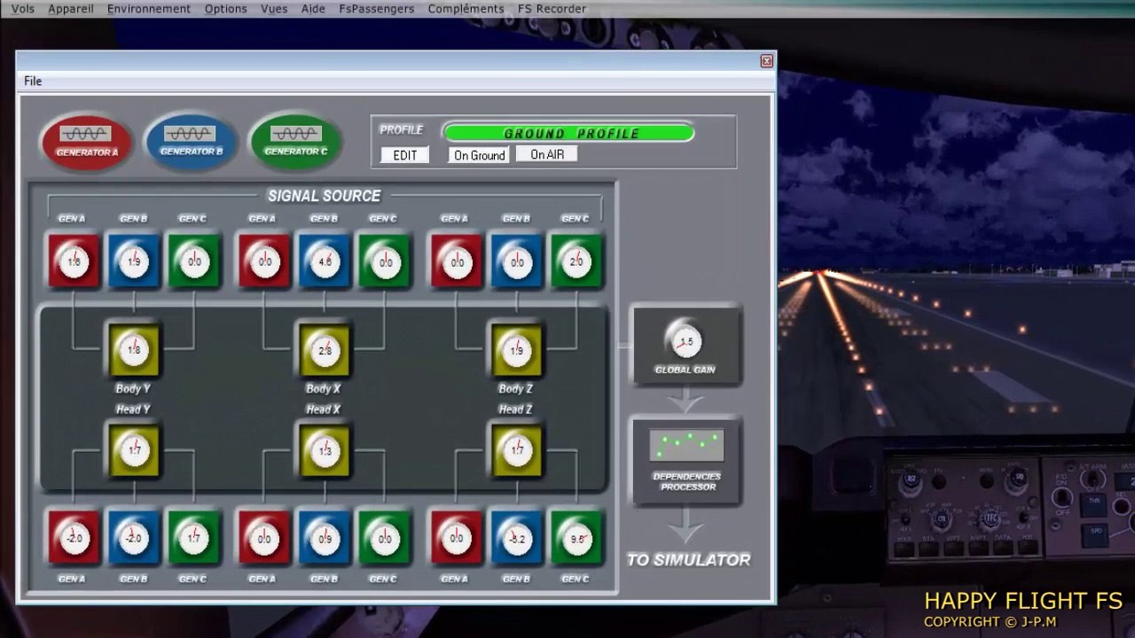 Utilisation et configuration de EZdok Camera fsx complet