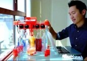 3D Printed Bartender Robot Makes a Drink