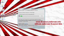 Evasion Jailbreak ios 7.1.1 Untethered iPhone 5 5s 4 iPod 4th gen iPad 4 3