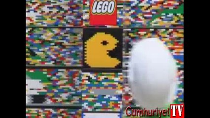 İşte dünyanın en yüksek lego kulesi