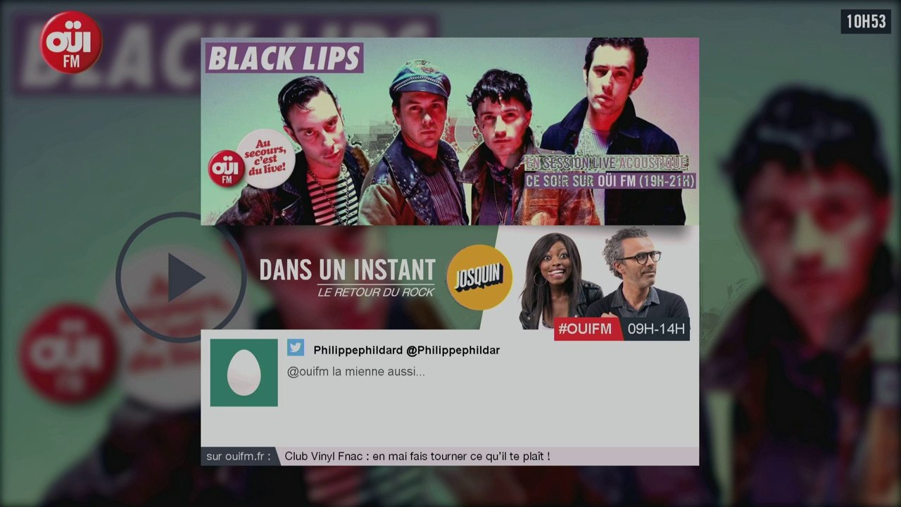 OUI FM TELE Live