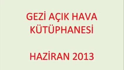 Gezi Açık Hava Kütüphanesi