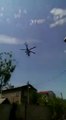 A NATO helicopter searching for civilians to bomb