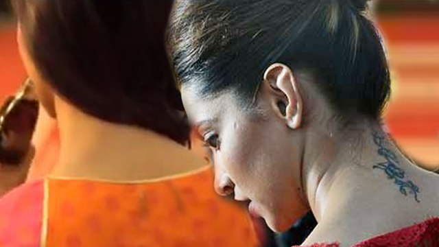 Deepika Padukone REMOVES Her RK TATTOO