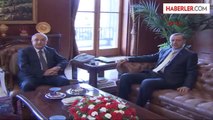 Başbakan Erdoğan ile Cemil Çiçek TBMM'de Görüşüyor