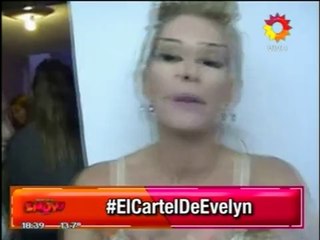 Pronto Yanina Latorre y el cartel de Evelyn