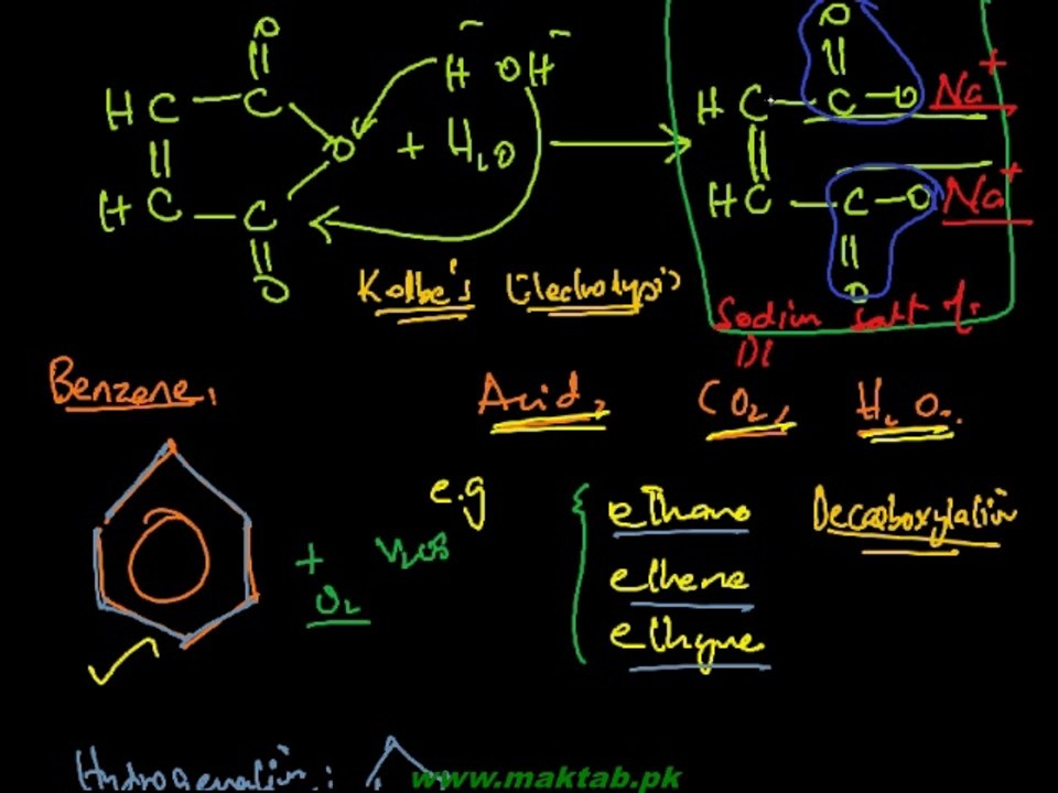 FSc Chemistry Book2, CH 9, LEC 13: Catalytic & Side Chain Oxidation - Addition Reactions of Benzene (Part 2)