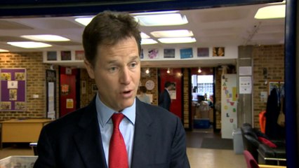 Nick Clegg says pulling out of coalition is not the answer