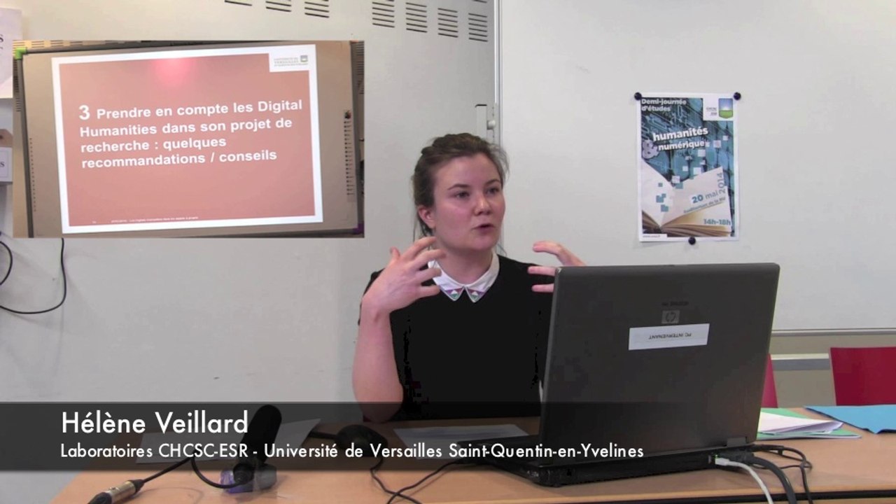 "Humanités & numérique" - H. V.