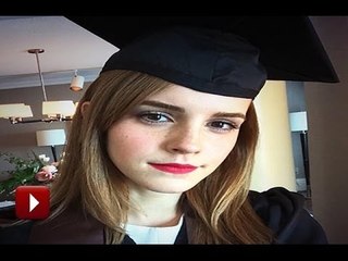 Emma Watson FINALLY Graduates (Exclusive Video from Brown University Revealed)