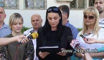 IZJAVA SNEZANA TRAJKOVSKA ZA GJORCE PETROV 27 05