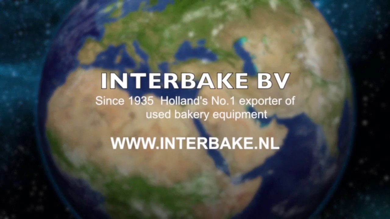Interbake used bakery equipment Holland