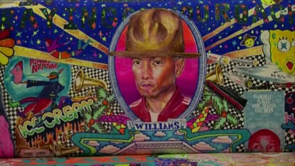 Pharrell Williams, "happy" de présenter une expo à Paris