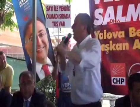 CHP'liler Vefa Salman'a destek için Yalova'ya çıkarma yaptı I halkinhabercisi.com